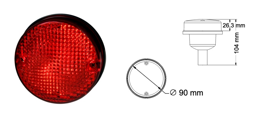 1840.R - FARO ROJO